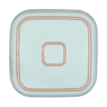 Pirofila Heritage Pavilion - Blu-beige, quadrata - Denby