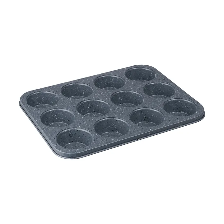 Stampo per muffin con finitura Quantanium - Grigio, 12 pz - Denby