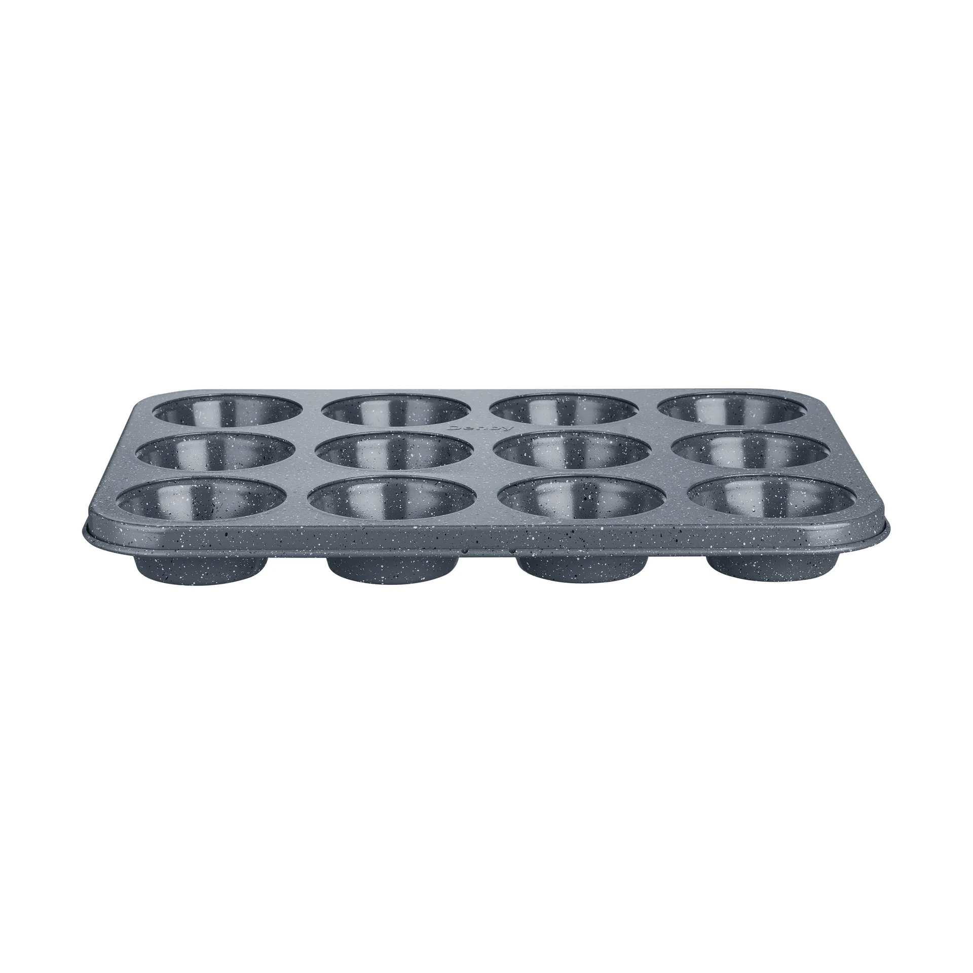 Stampo per muffin con finitura Quantanium, Grigio, 12 pz Denby