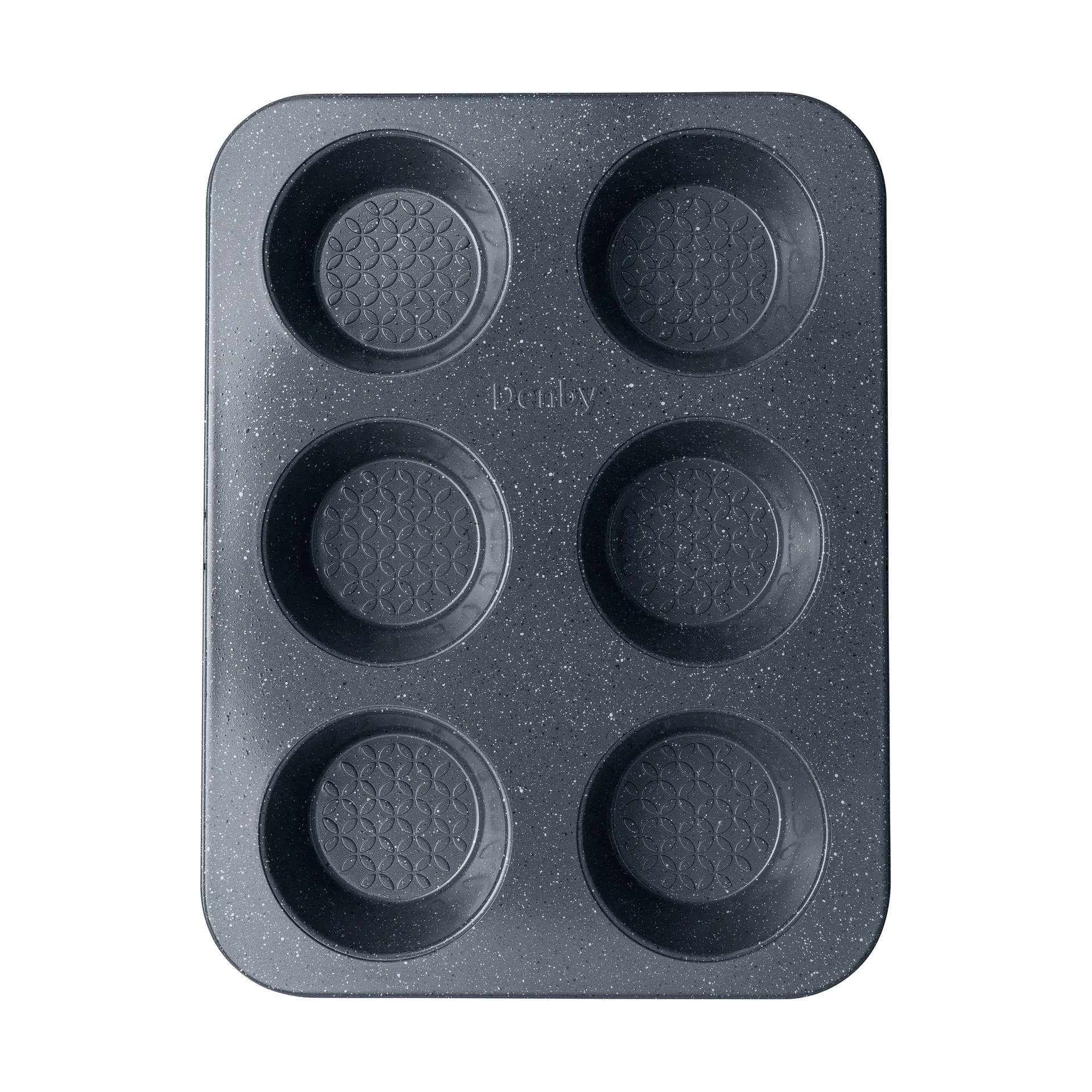 Stampo per muffin con finitura Quantanium, Grigio, 6 pz Denby