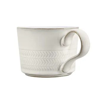 Tazza da tè e caffè Natural Canvas, 26 cl - Con rilievi - Denby