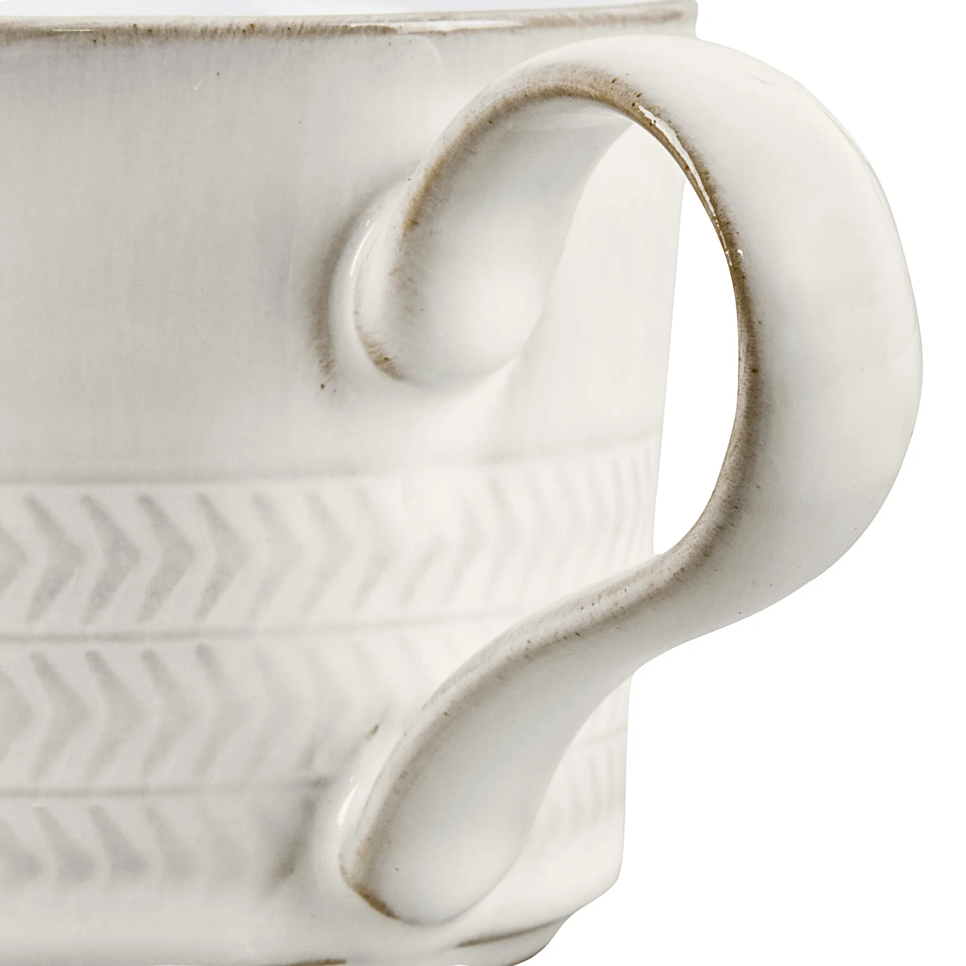 Tazza da tè e caffè Natural Canvas, 26 cl, Con rilievi Denby