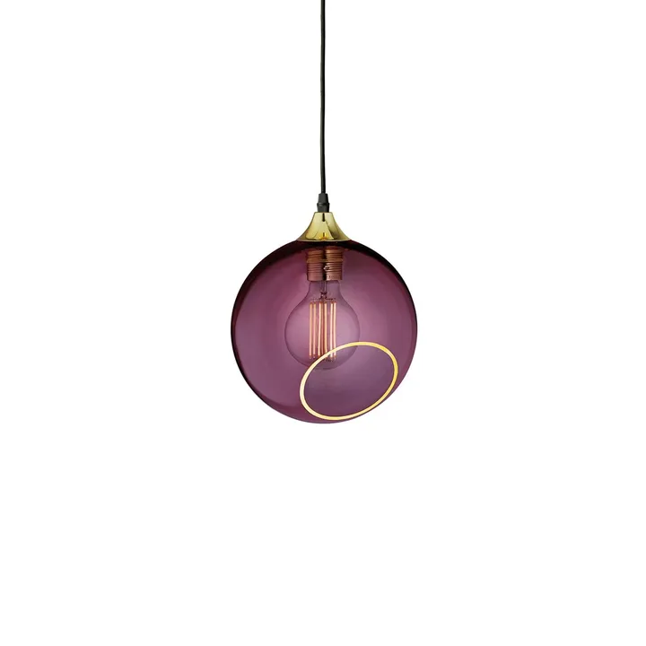 Lampada a sospensione Ballroom Ø20 cm - Oro-purple rain - Design By Us