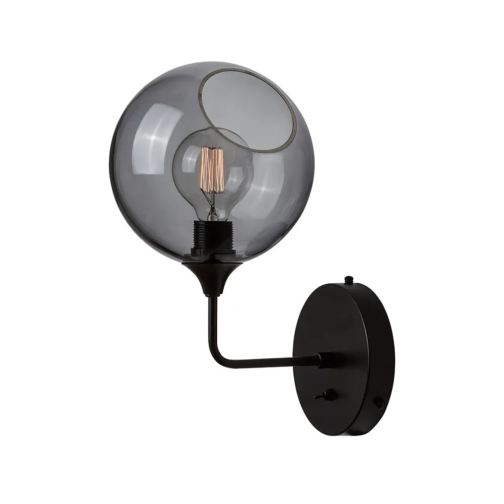 Lampada da parete Ballroom Ø20 cm, Fumo Design By Us