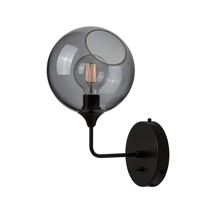 Lampada da parete Ballroom Ø20 cm - Fumo - Design By Us