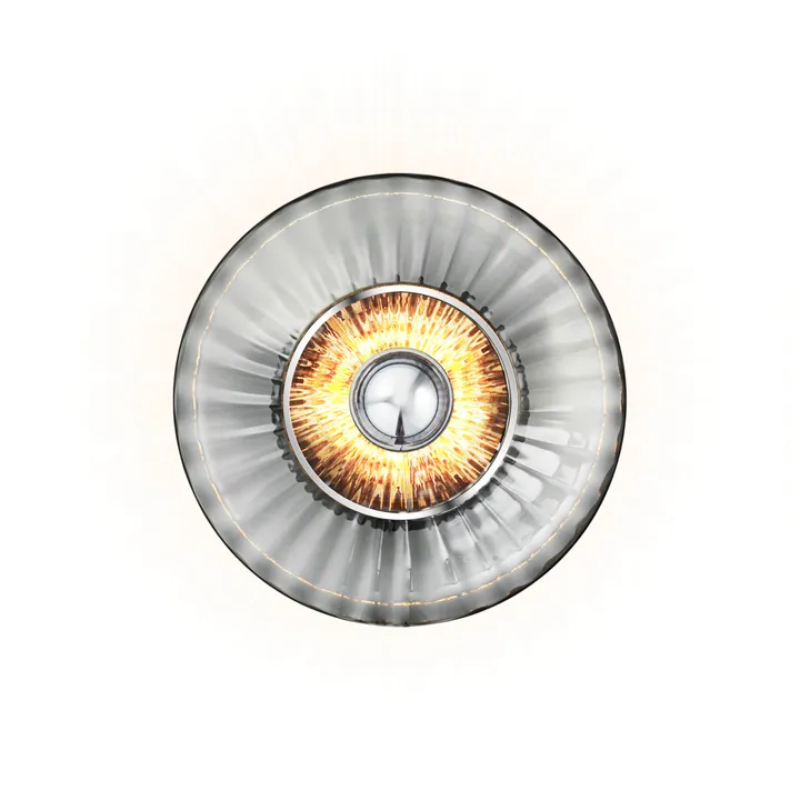 Lampada da parete New Wave Optic Ø26 cm - Fumo - Design By Us