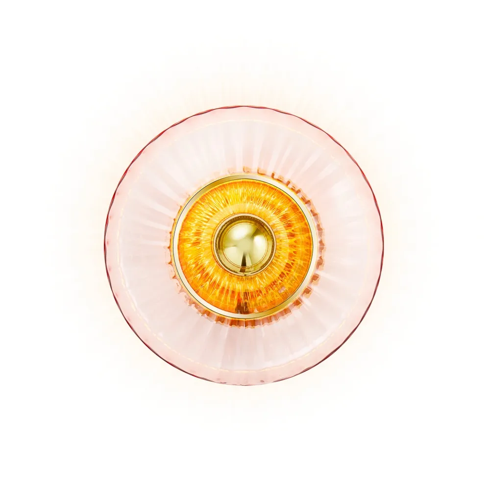 Lampada da parete New Wave Optic Ø26 cm, Rosa Design By Us