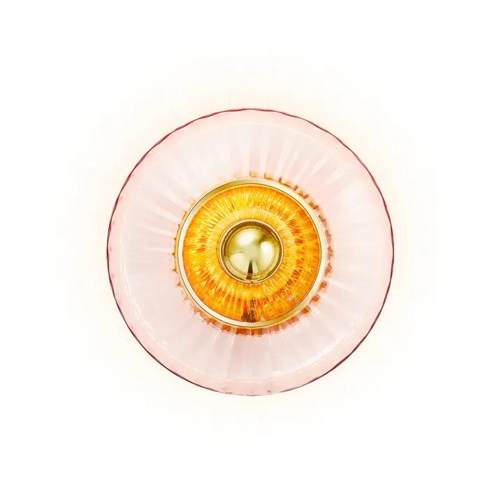 Lampada da parete New Wave Optic Ø26 cm - Rosa - Design By Us