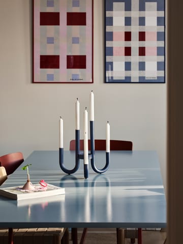 Candelabro Turn  - Blu - Design House Stockholm