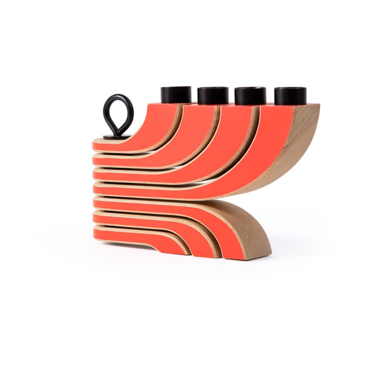 Candeliere a 4 bracci Nordic Light - Rosso - Design House Stockholm