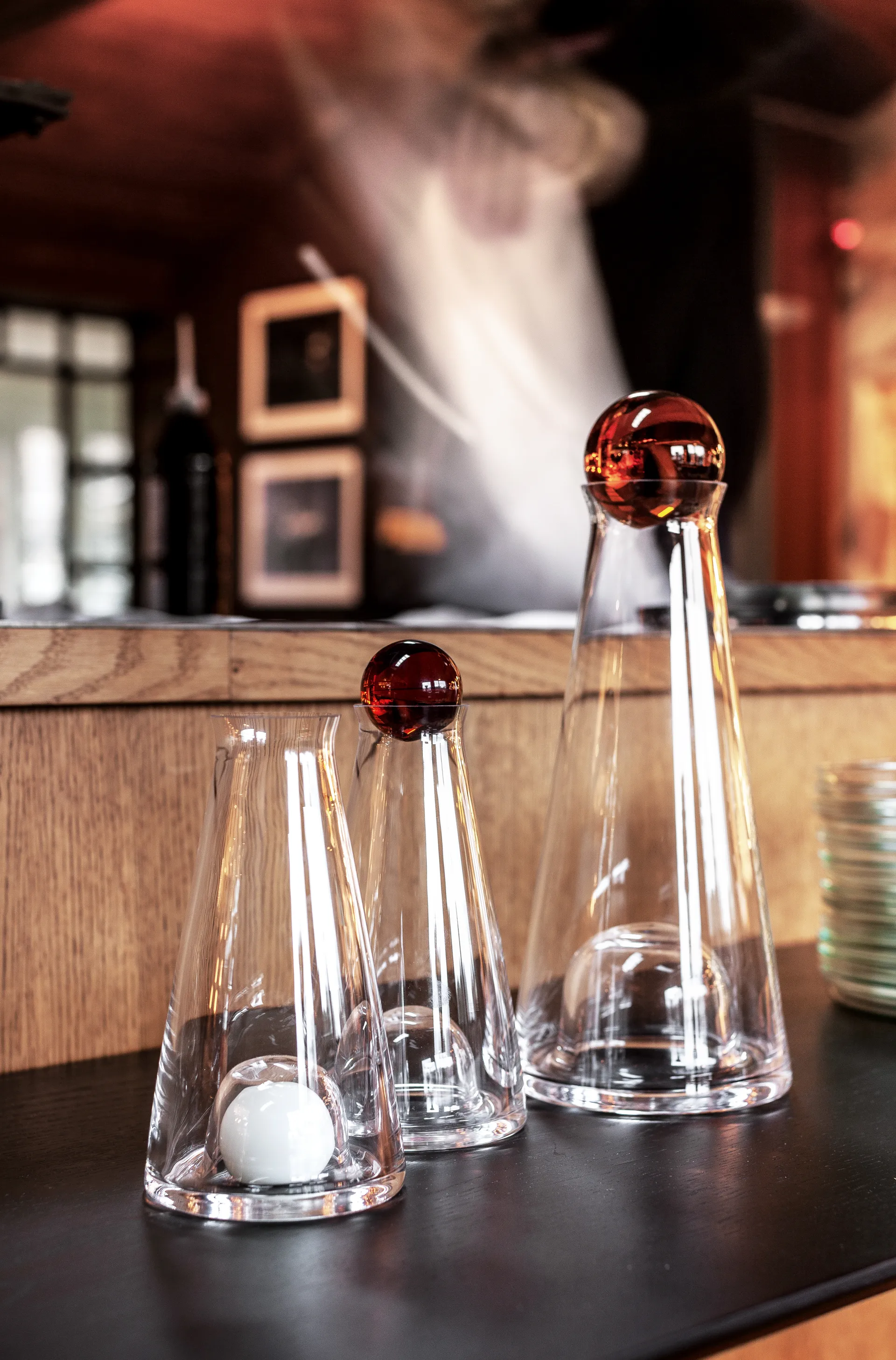 Caraffa Fia, ambra-trasparente Design House Stockholm
