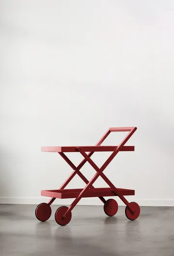 Carrello da portata Exit - Rosso - Design House Stockholm