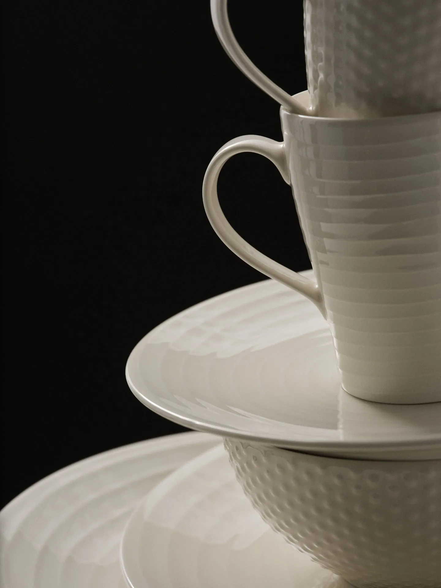 Ciotola Blond 30 cl, righe bianco Design House Stockholm