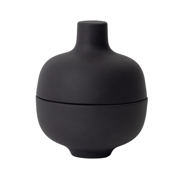 Ciotola con coperchio Sand S Ø 8,2 cm - Black clay - Design House Stockholm