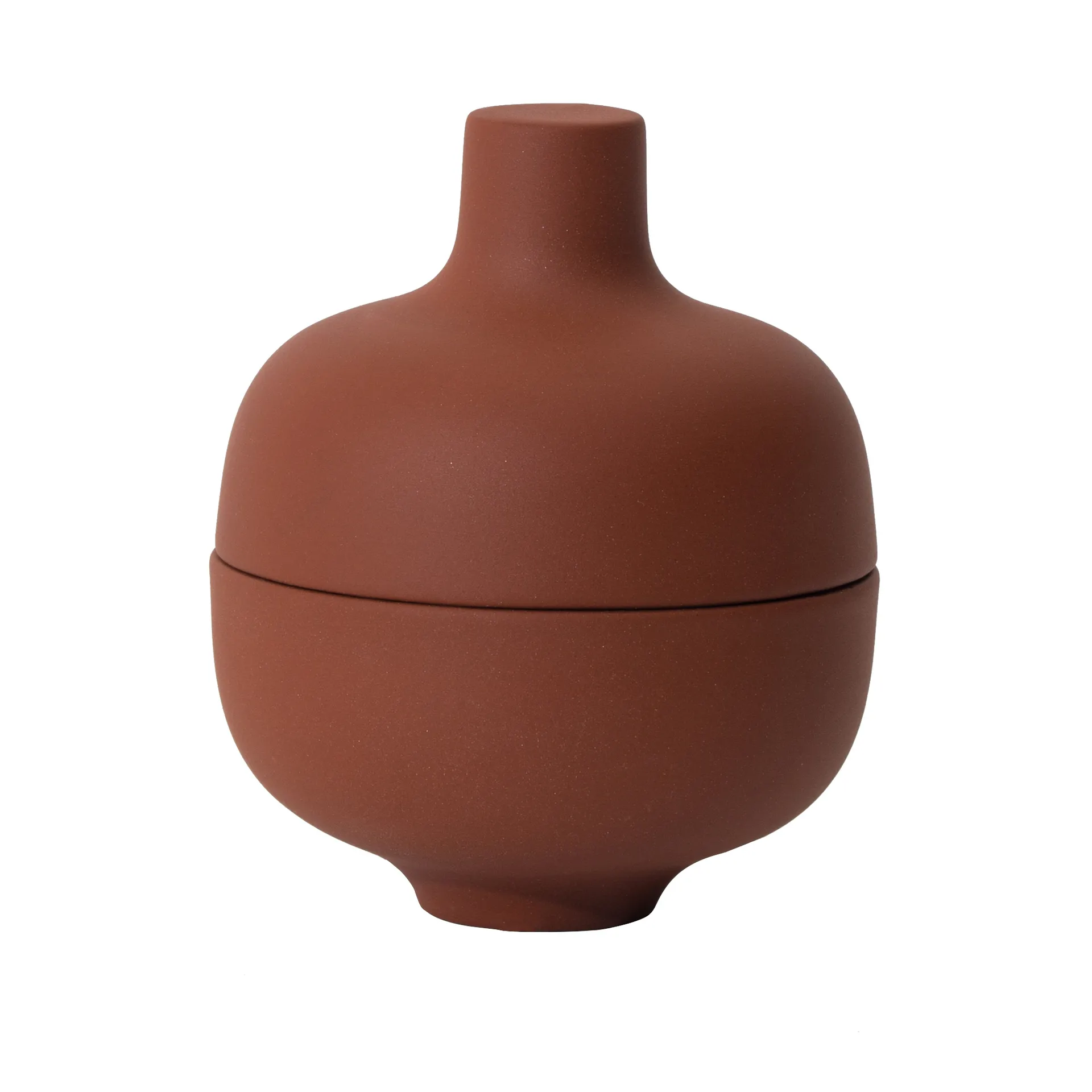 Ciotola con coperchio Sand S Ø 8,2 cm, Red clay Design House Stockholm