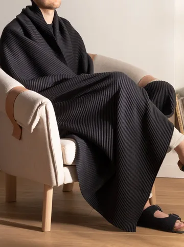 Coperta Pleece 140x160 cm - Nero - Design House Stockholm