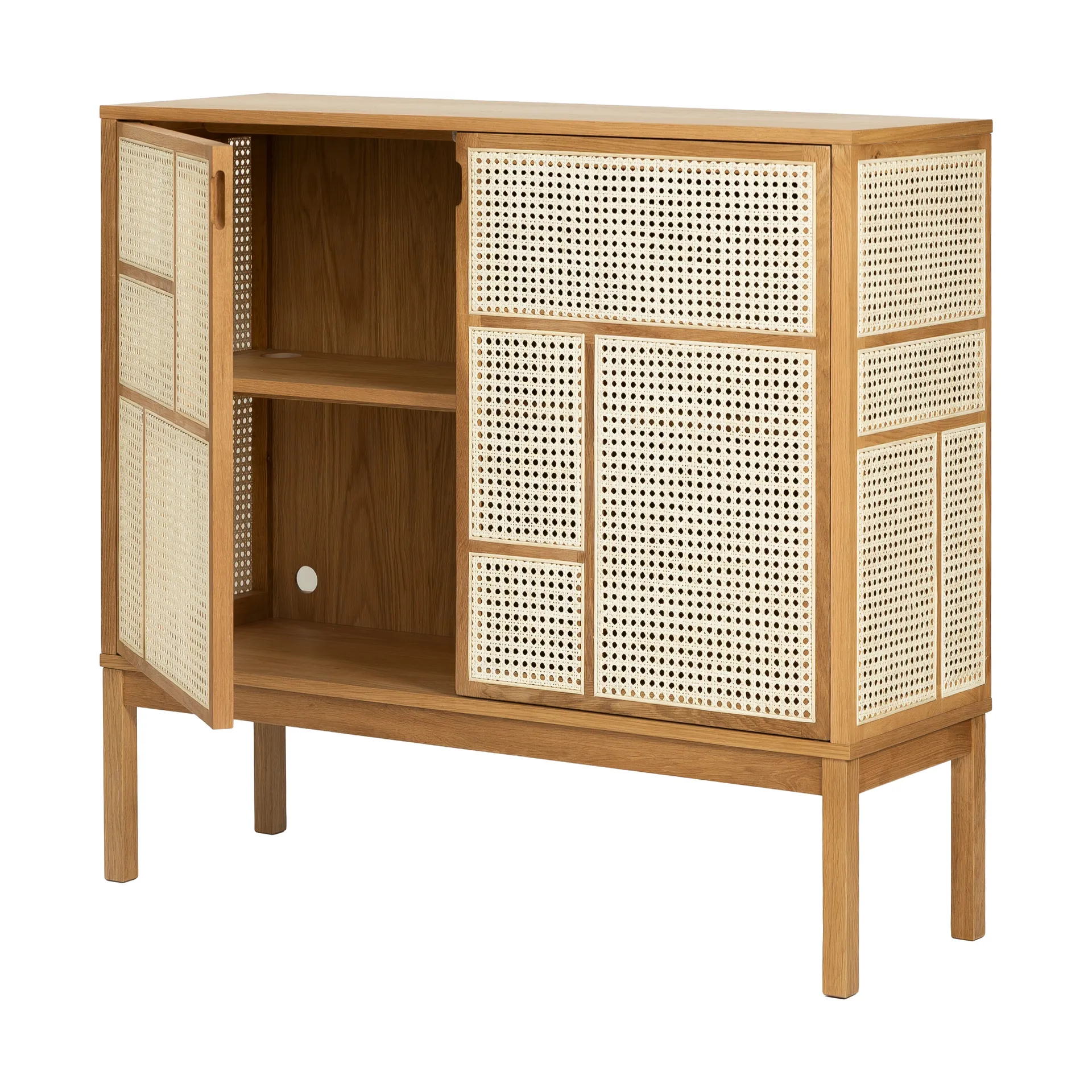 Credenza Air, Rovere, 120x110 cm, con gambe Design House Stockholm
