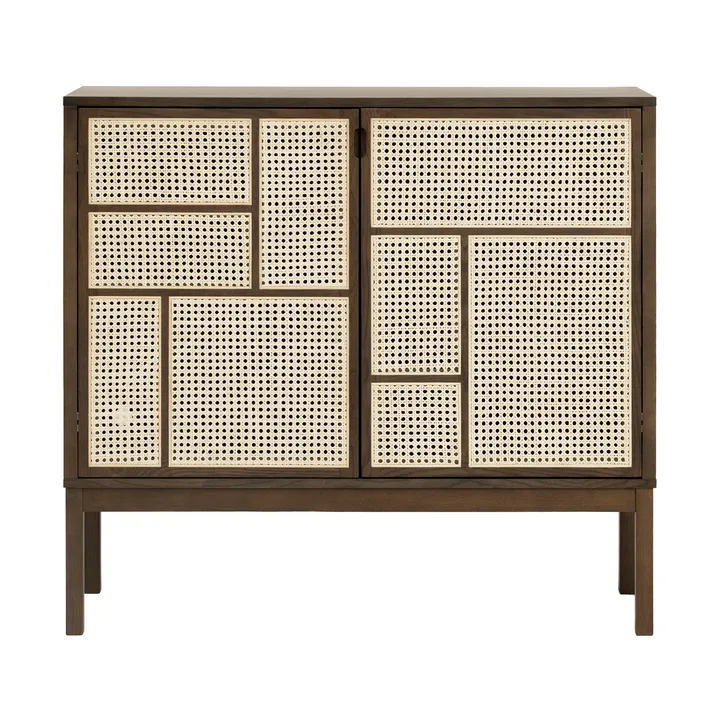 Credenza Air - Rovere scuro, 120x110 cm, con gambe - Design House Stockholm