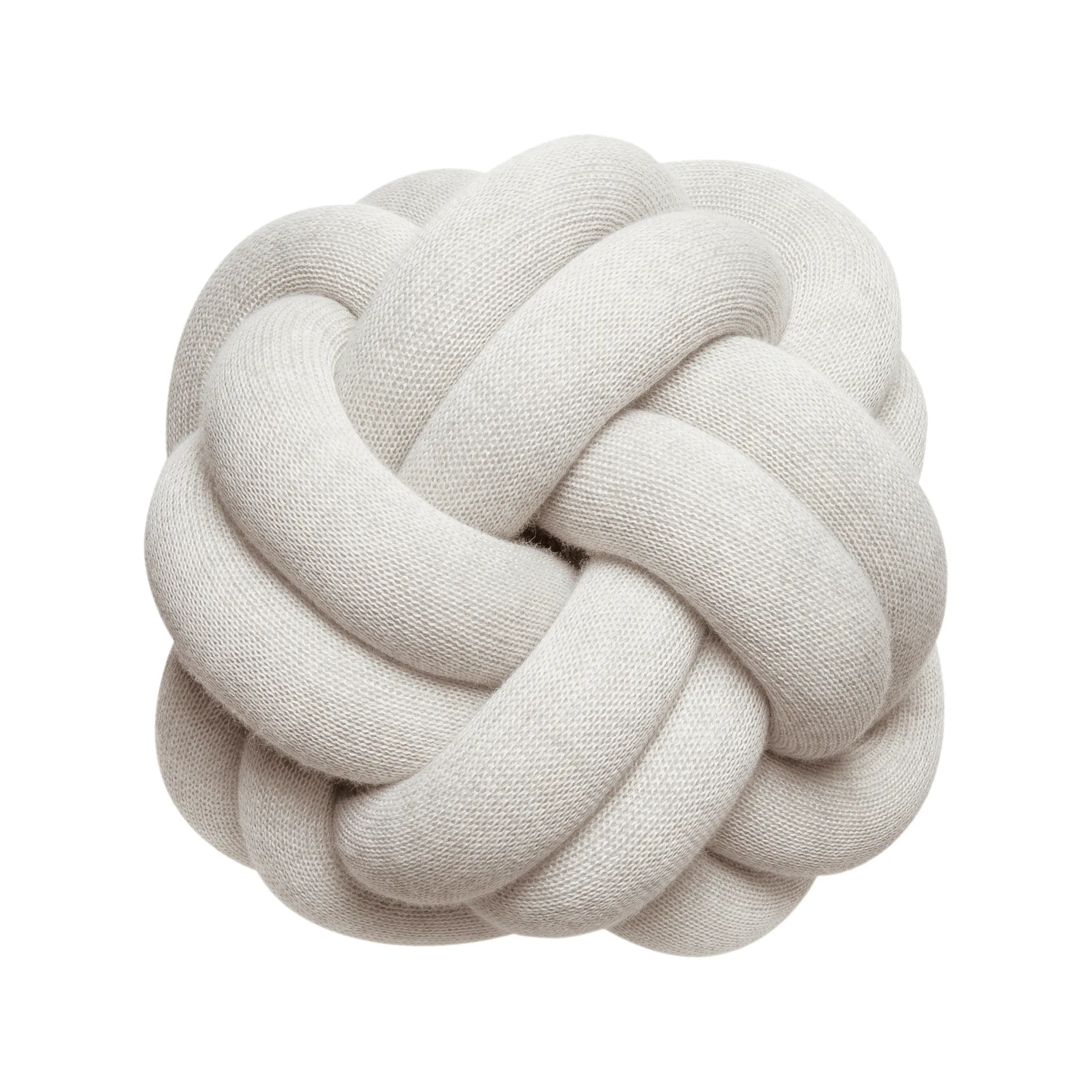 Cuscino Knot, crema Design House Stockholm