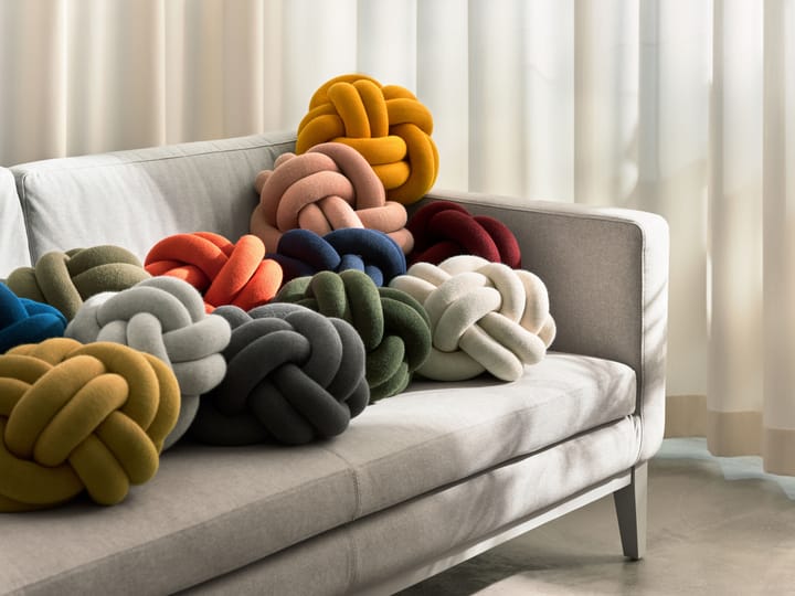 Cuscino Knot, forest green Design House Stockholm