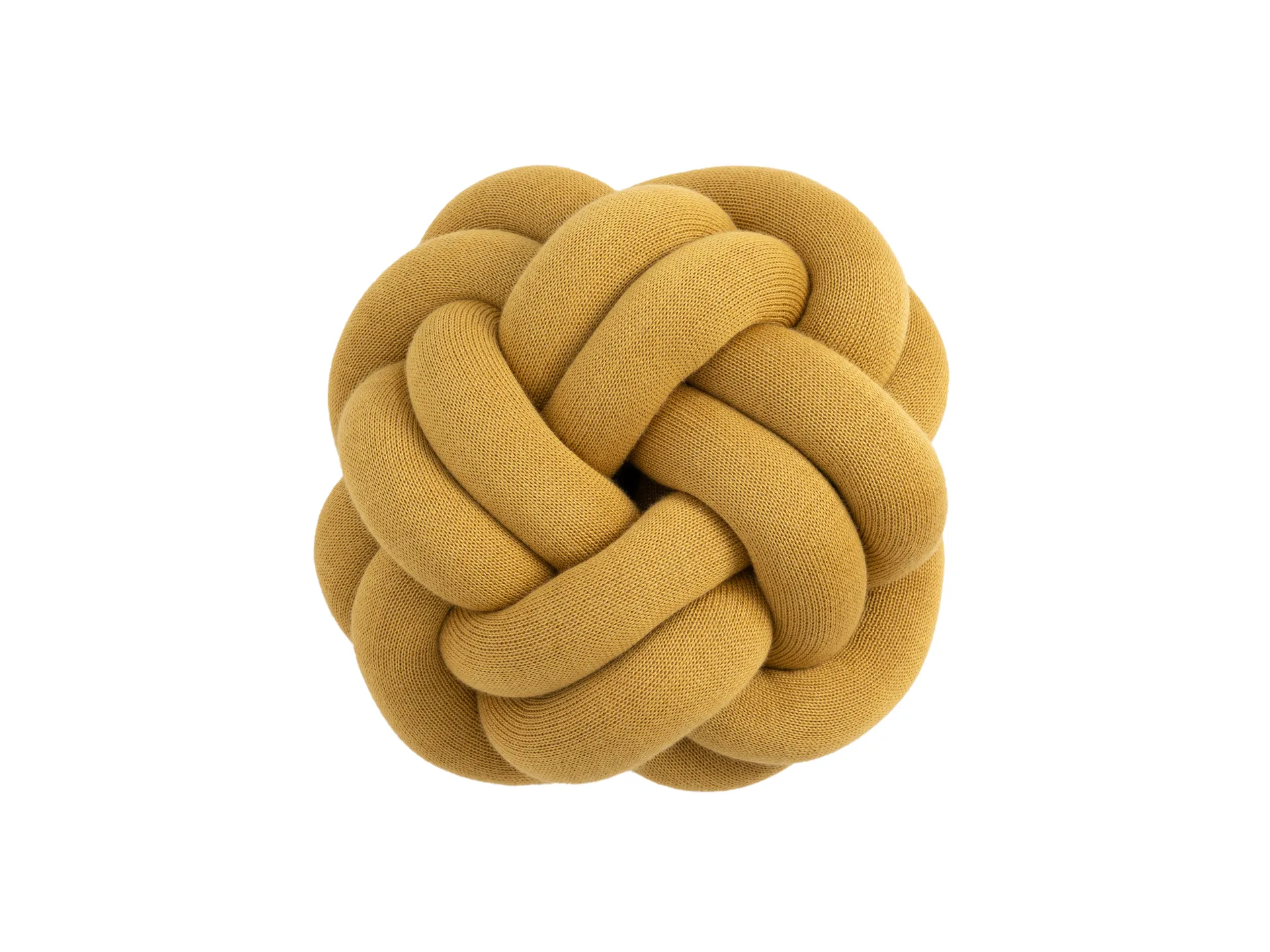 Cuscino Knot, giallo Design House Stockholm