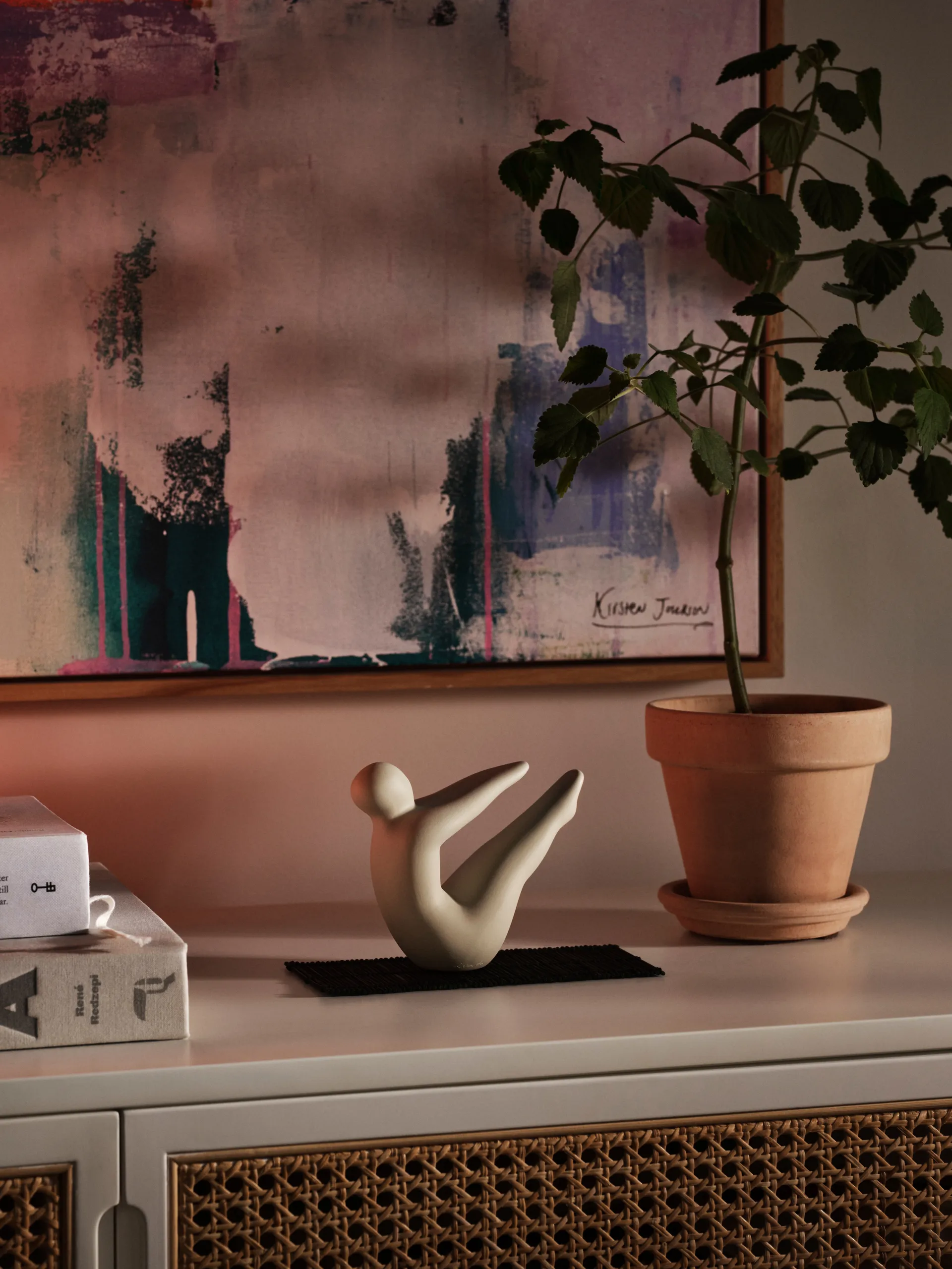 Decorazione Yoga n. 2, Grigio chiaro Design House Stockholm