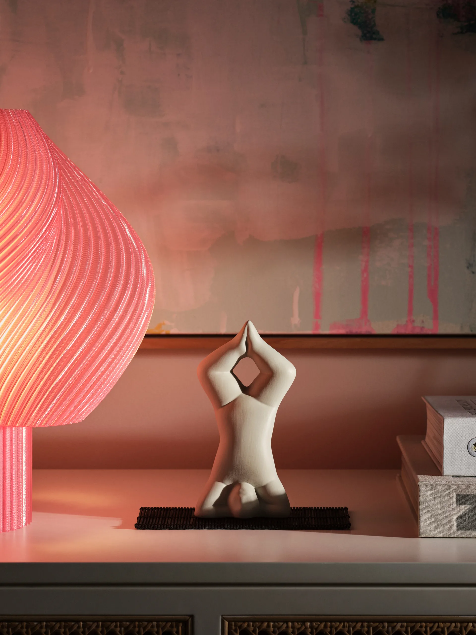 Decorazione Yoga n. 3, Grigio chiaro Design House Stockholm