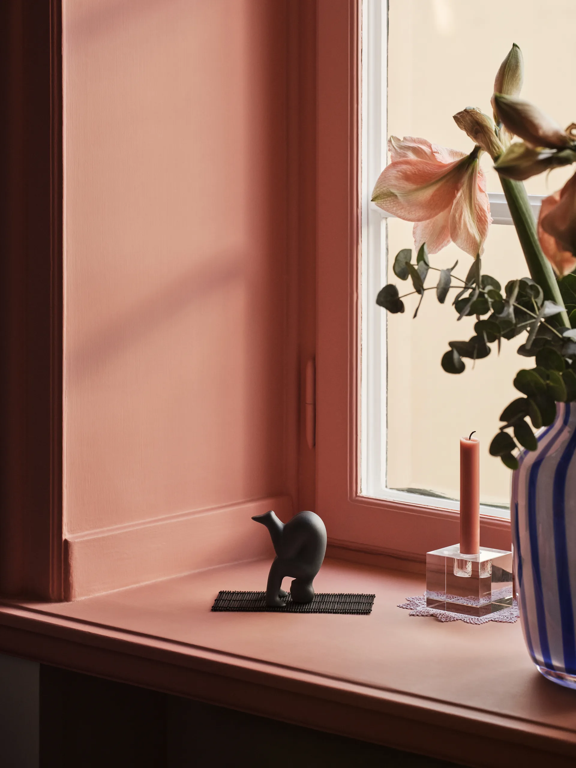 Decorazione Yoga n. 4, Nero Design House Stockholm