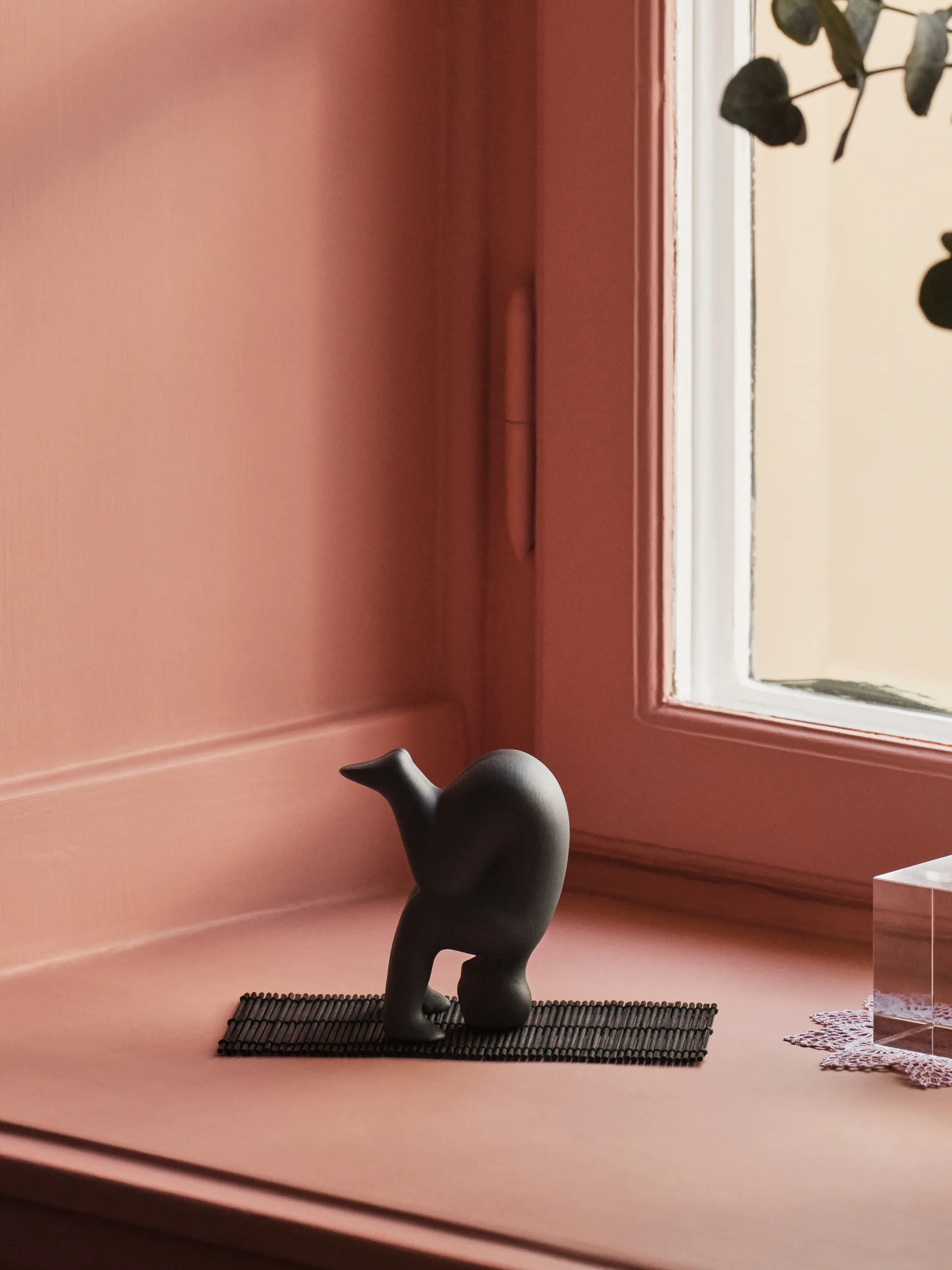 Decorazione Yoga n. 4, Nero Design House Stockholm