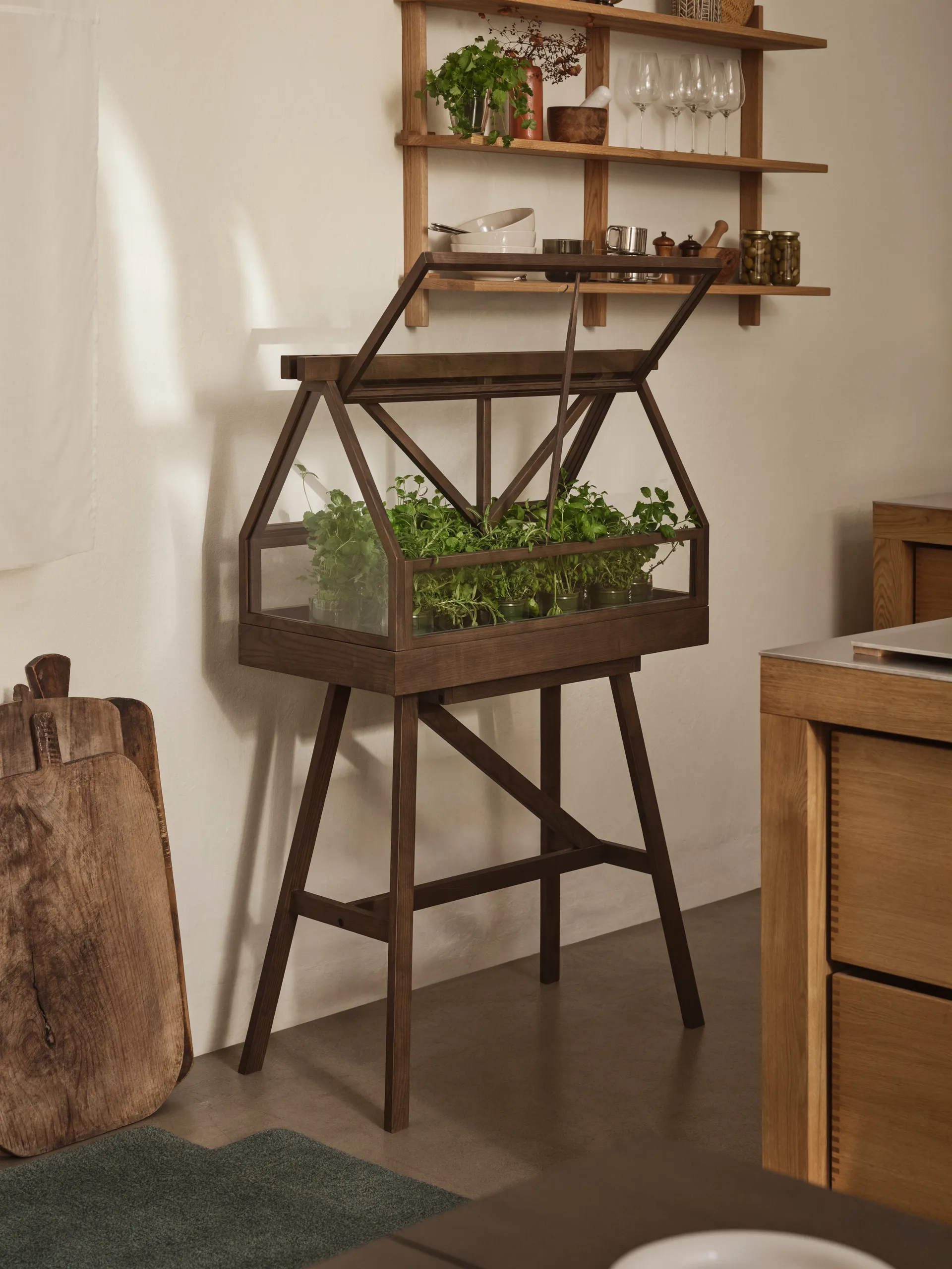 Greenhouse serra, Dark ash Design House Stockholm