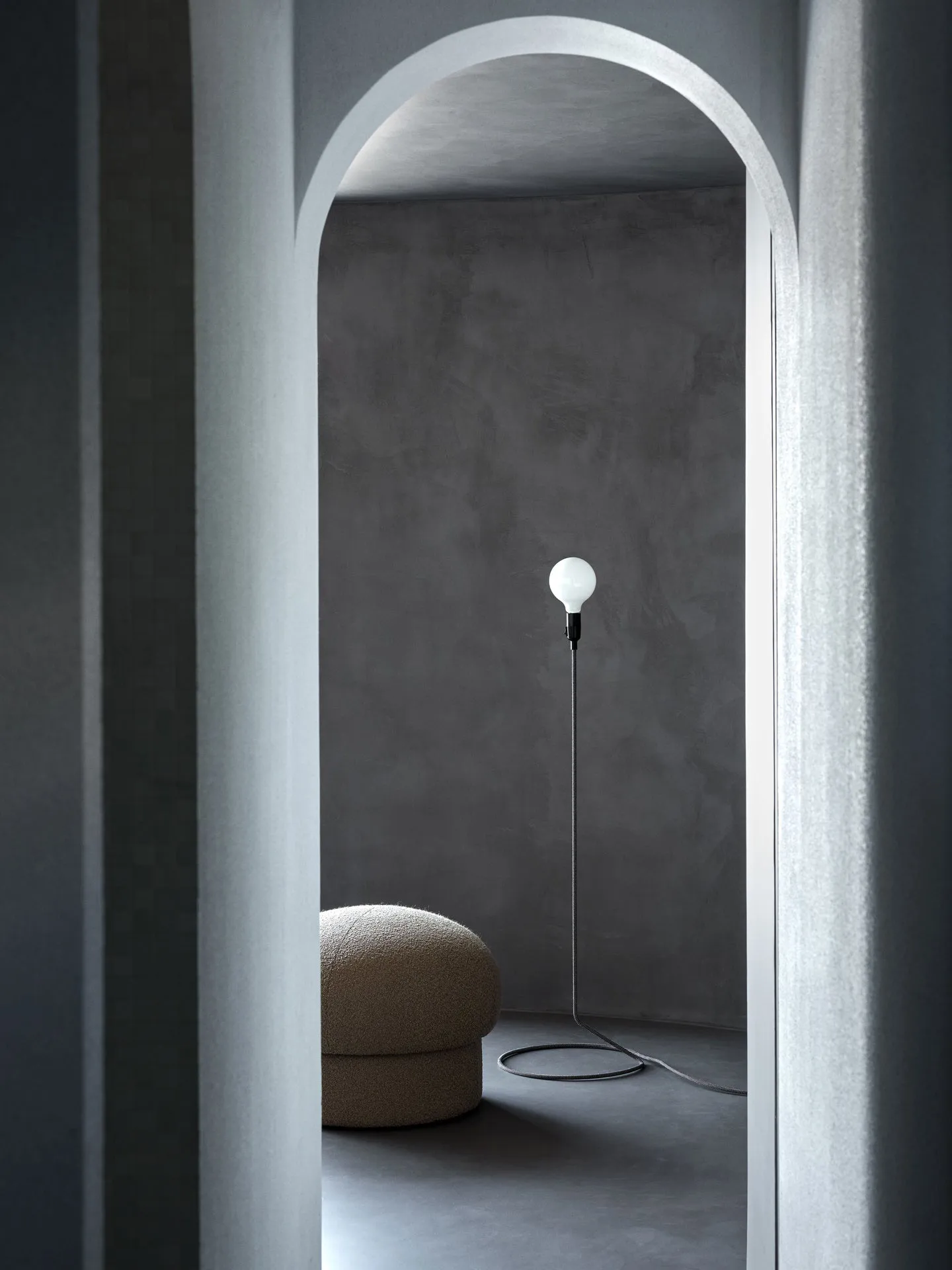 Lampada Cord, nero-bianco Design House Stockholm
