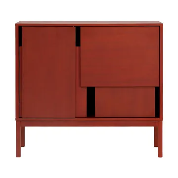 Layer sideboard - Rosso, 120x110, con gambe - Design House Stockholm