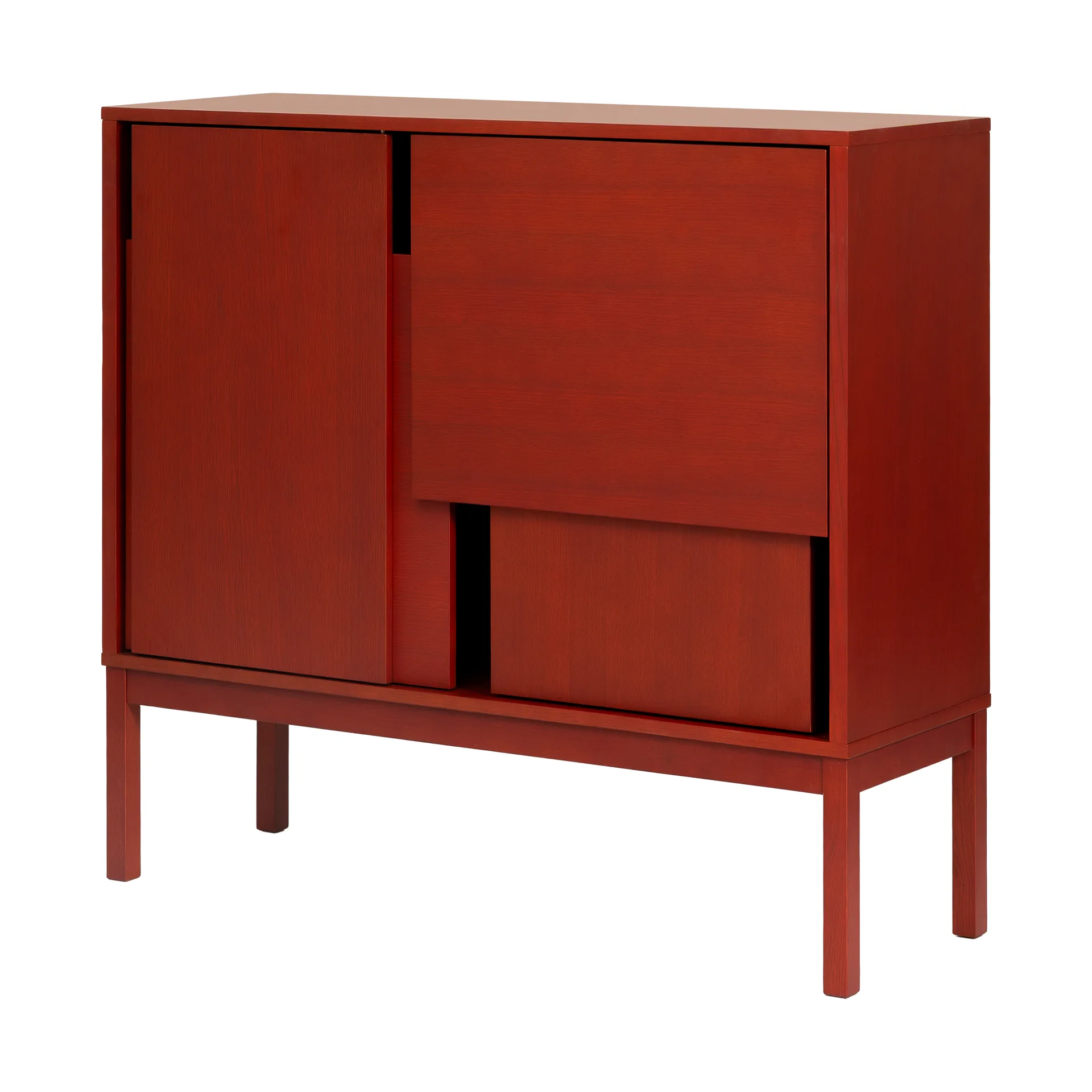 Layer sideboard, Rosso, 120x110, con gambe Design House Stockholm