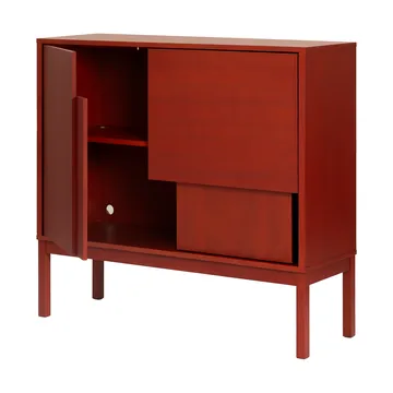 Layer sideboard - Rosso, 120x110, con gambe - Design House Stockholm