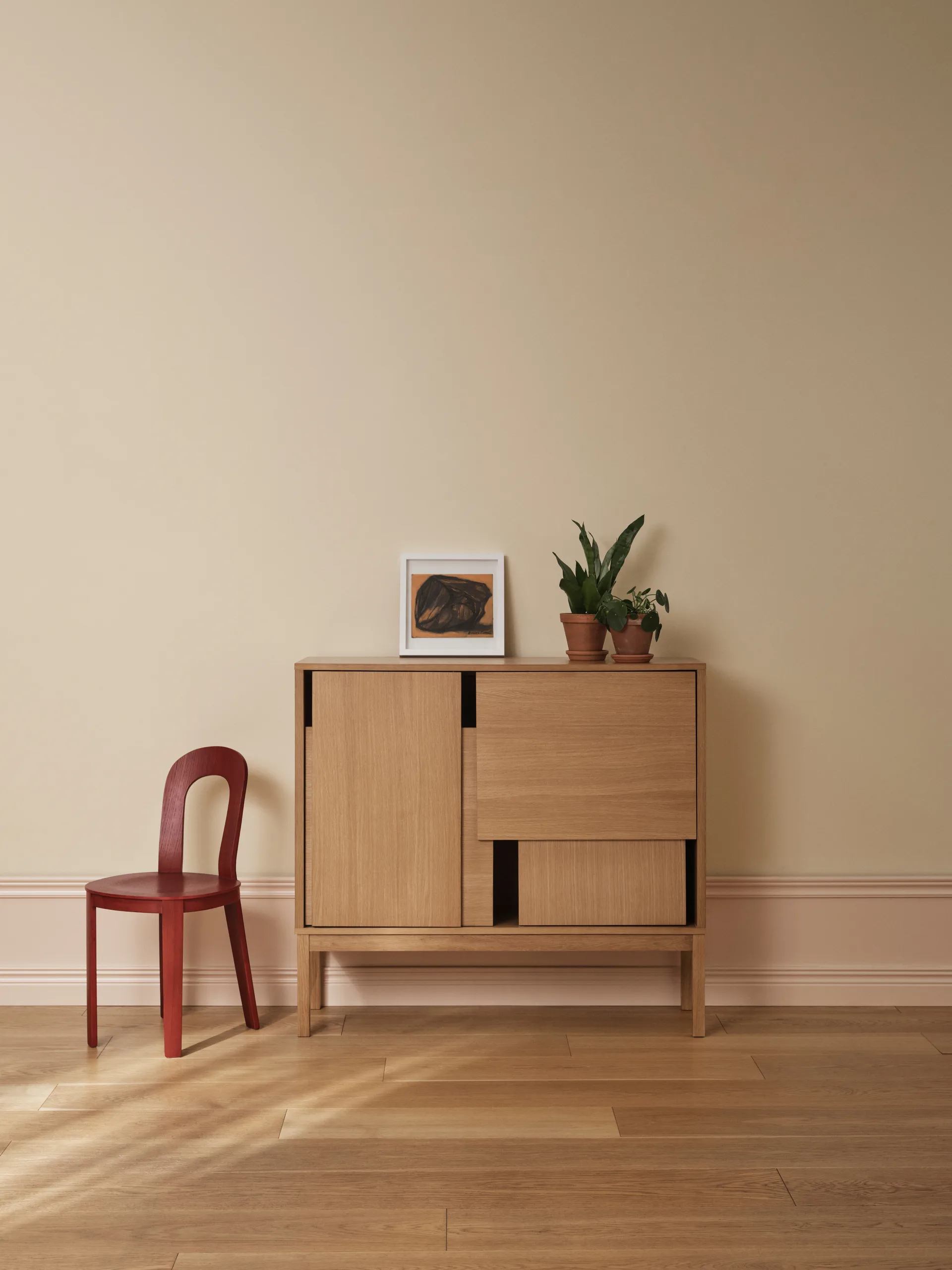 Layer sideboard, Rovere, 120x110, con gambe Design House Stockholm