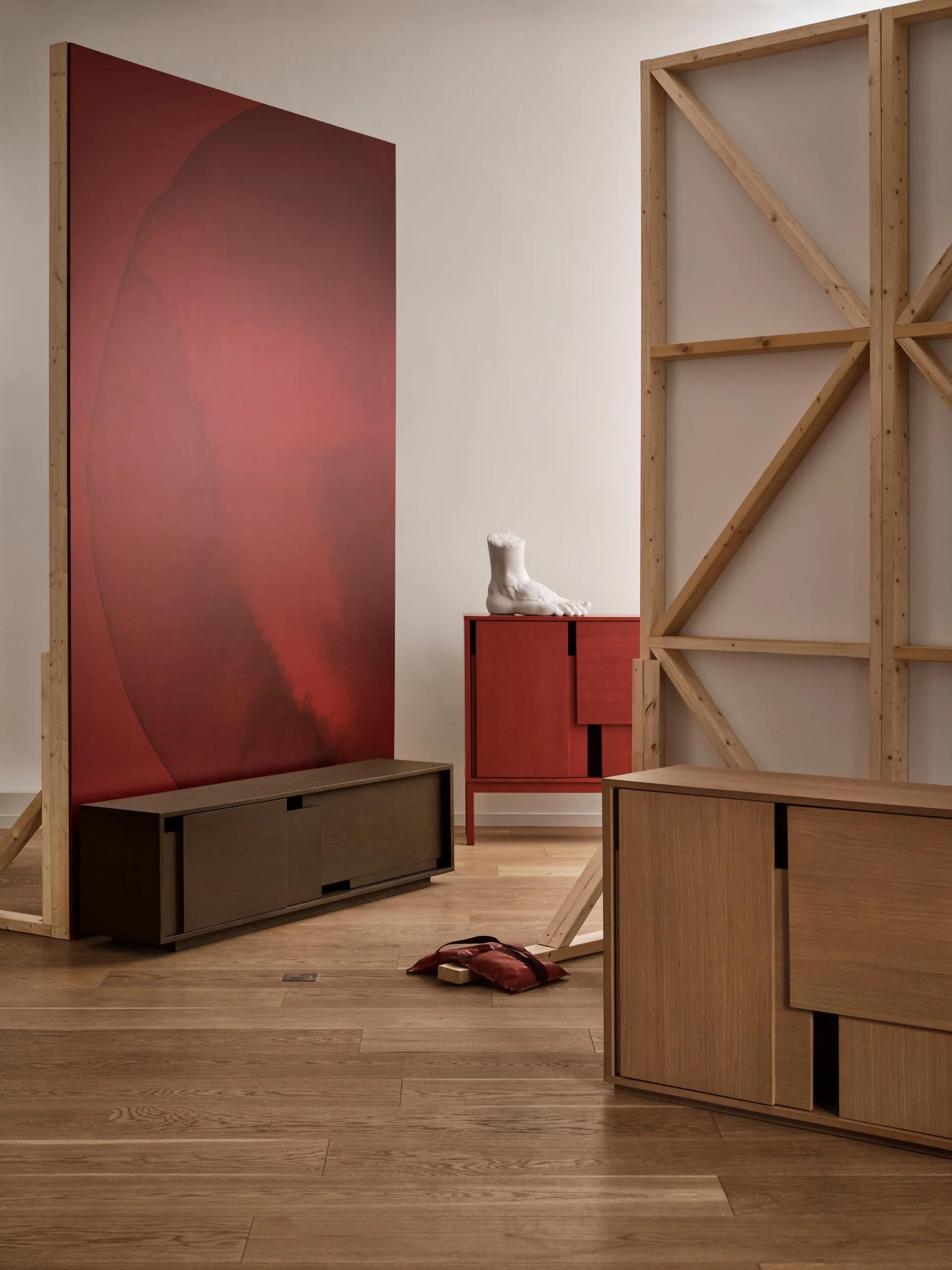 Layer sideboard, Rovere, 120x82 cm Design House Stockholm