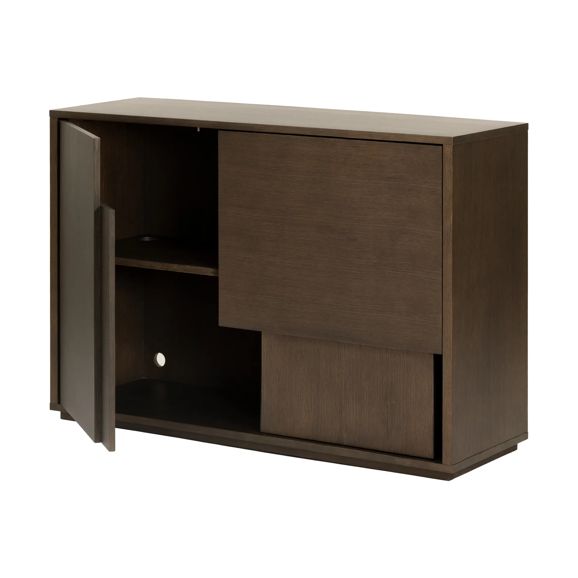 Layer sideboard, Rovere scuro, 120×82 cm Design House Stockholm