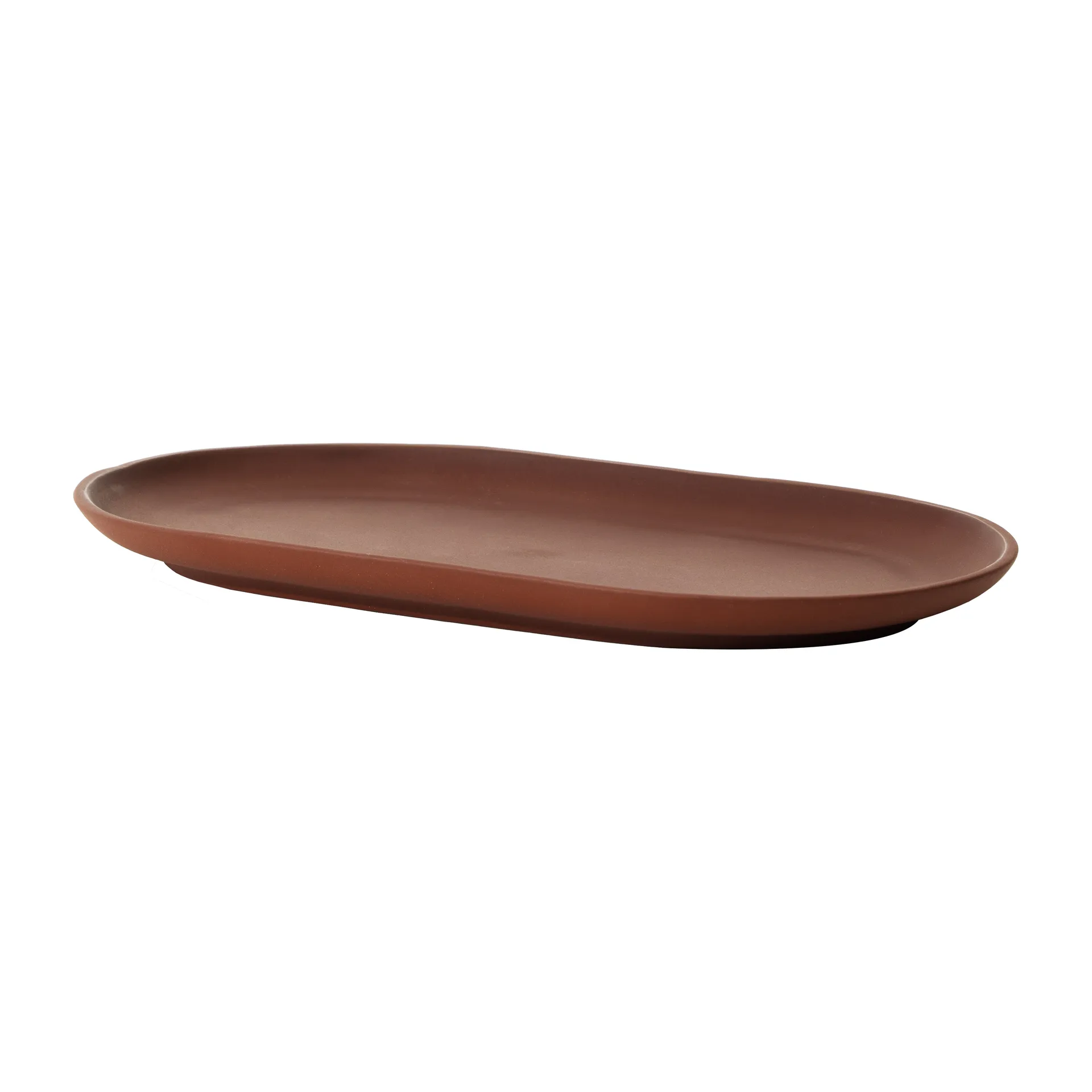 Piatto ovale Sand 12,5x20 cm, Red clay Design House Stockholm
