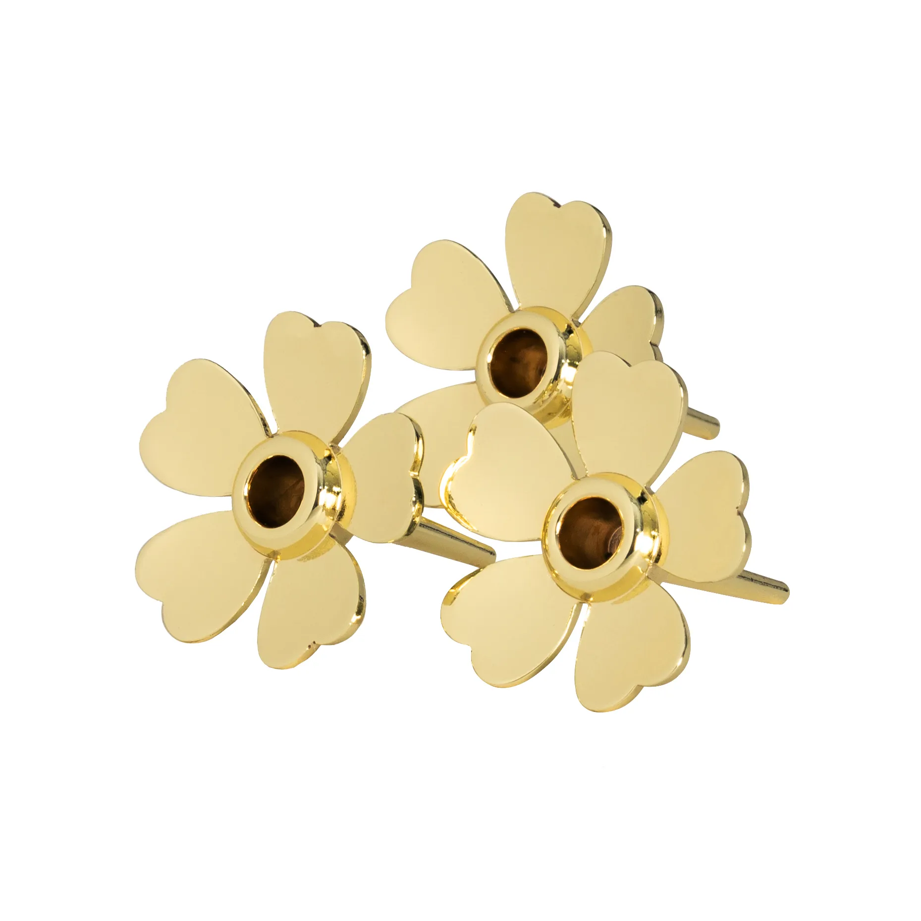 Portacandele Me to You confezione da 3 , Oro Design House Stockholm