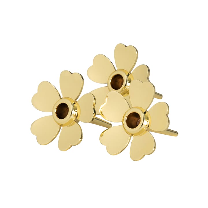 Portacandele Me to You confezione da 3  - Oro - Design House Stockholm