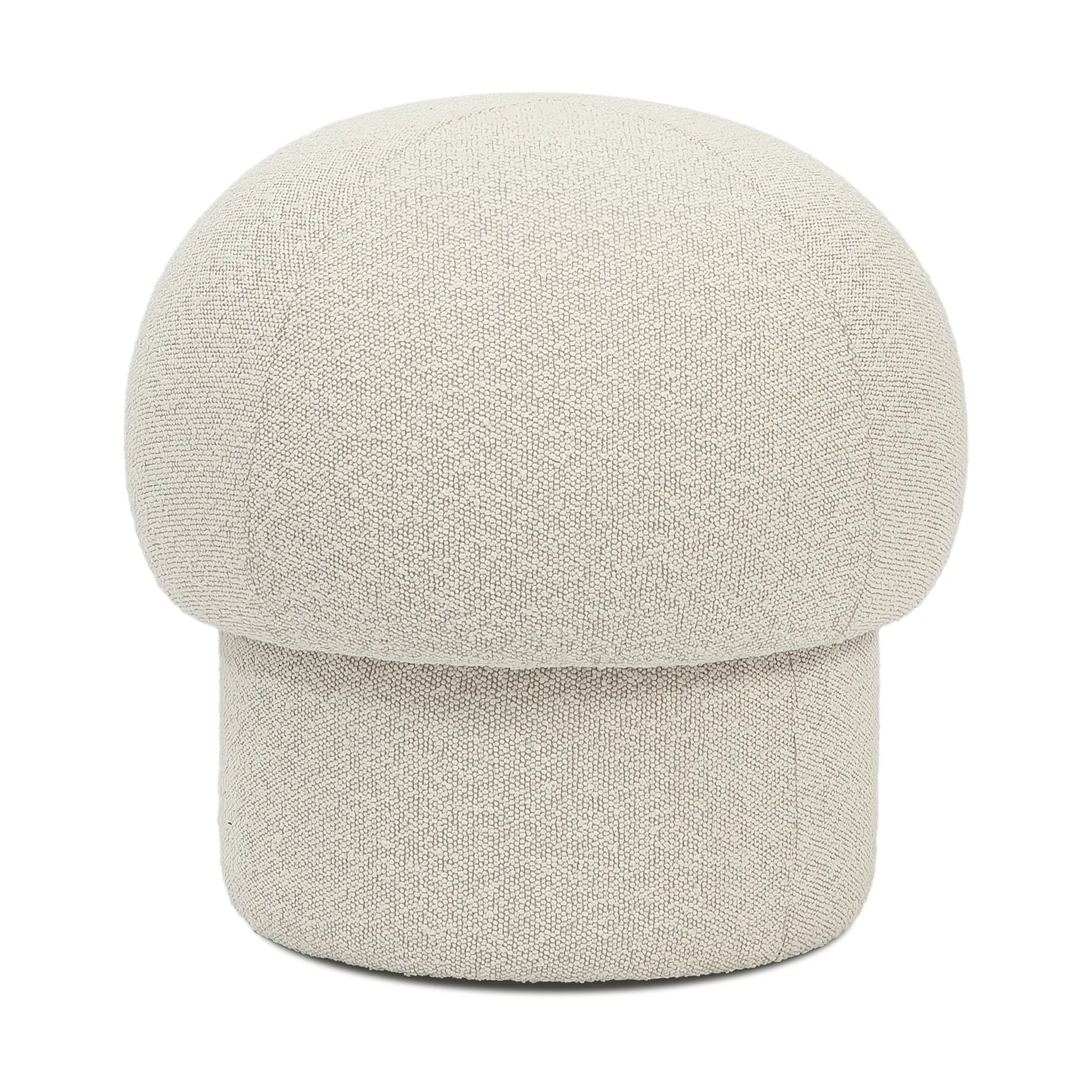 Pouf Uno Ø 50 cm, Cream Design House Stockholm