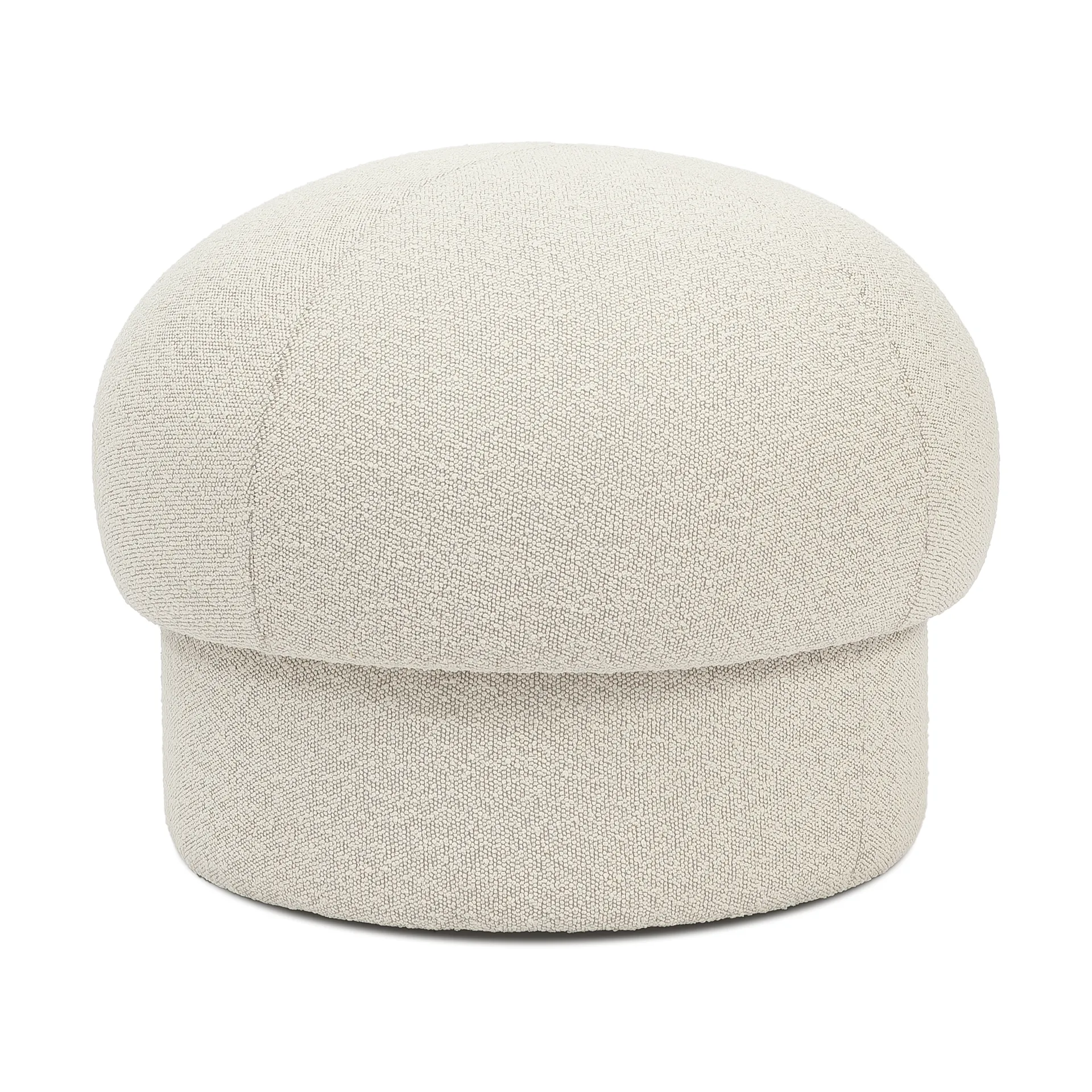 Pouf Uno Ø 65 cm, Cream Design House Stockholm