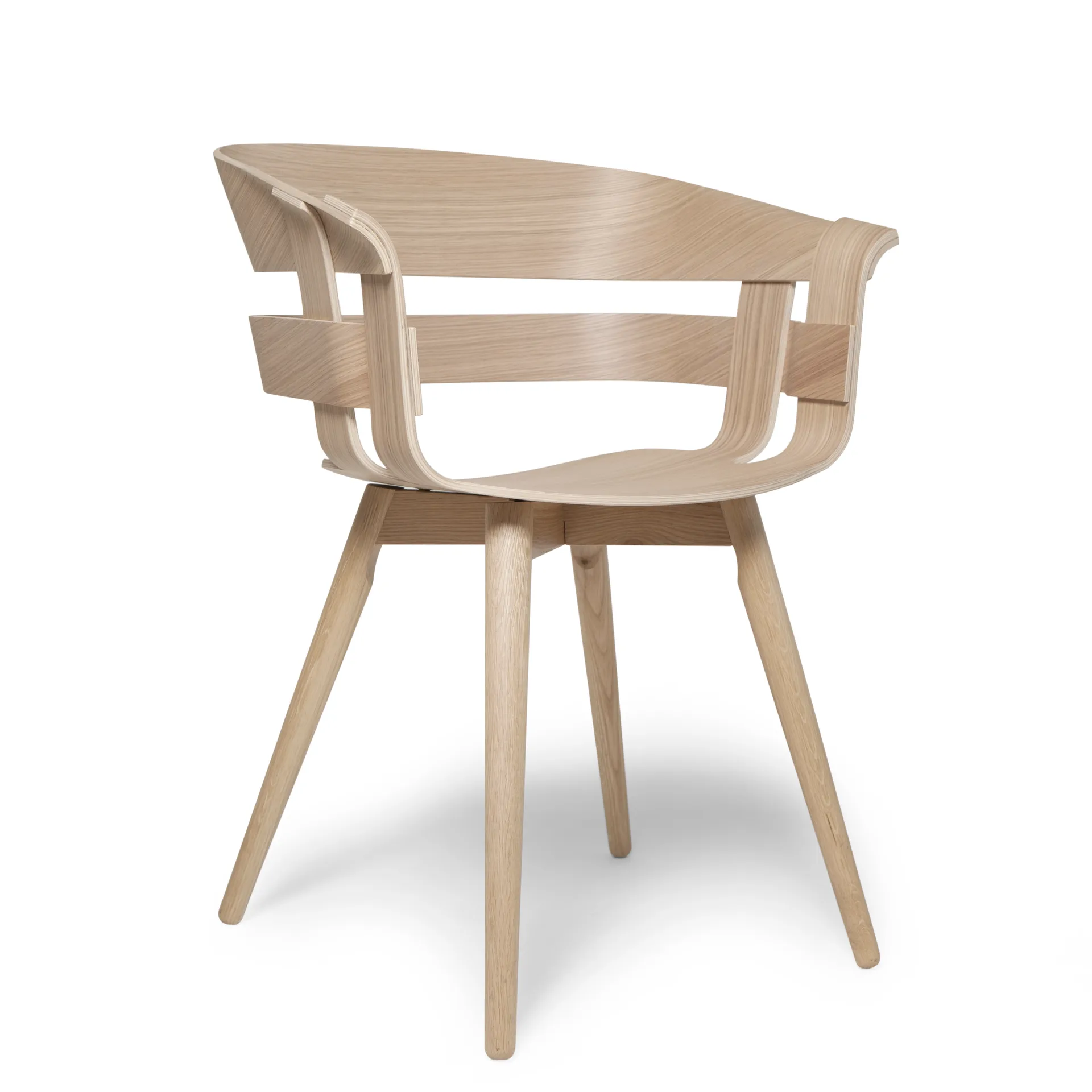 Sedia Wick Chair, rovere, gambe in rovere Design House Stockholm
