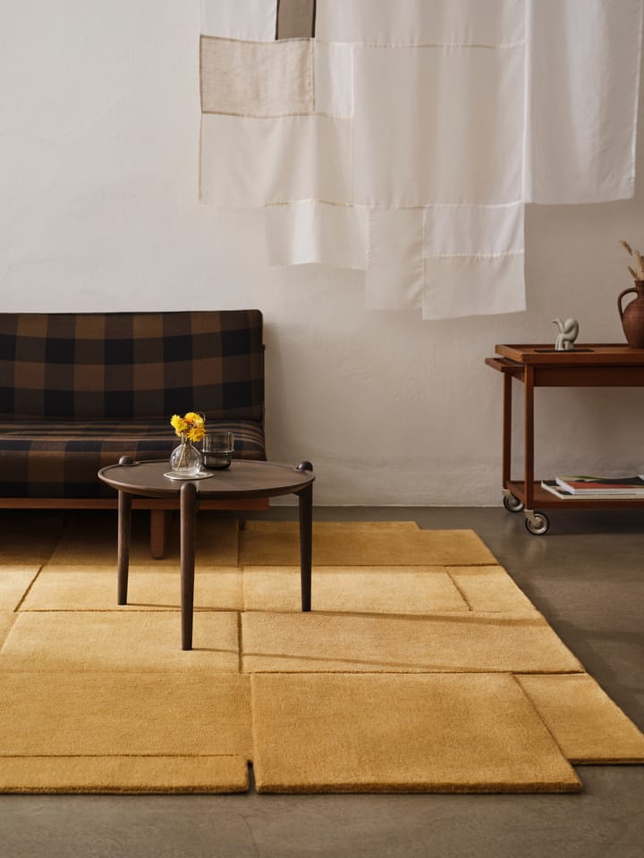 Tappeto Basket giallo ocra, 245x245 cm Design House Stockholm