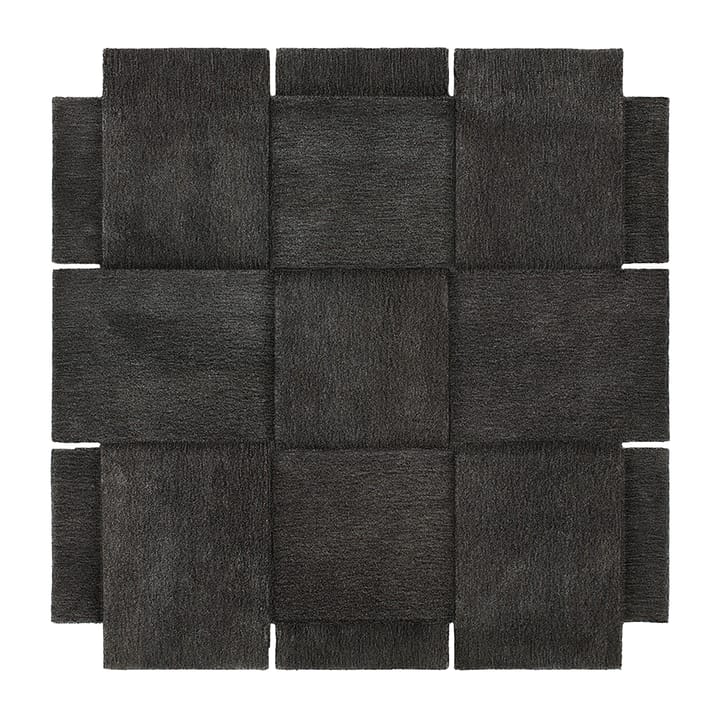 Tappeto Basket grigio scuro - 180x180 cm - Design House Stockholm