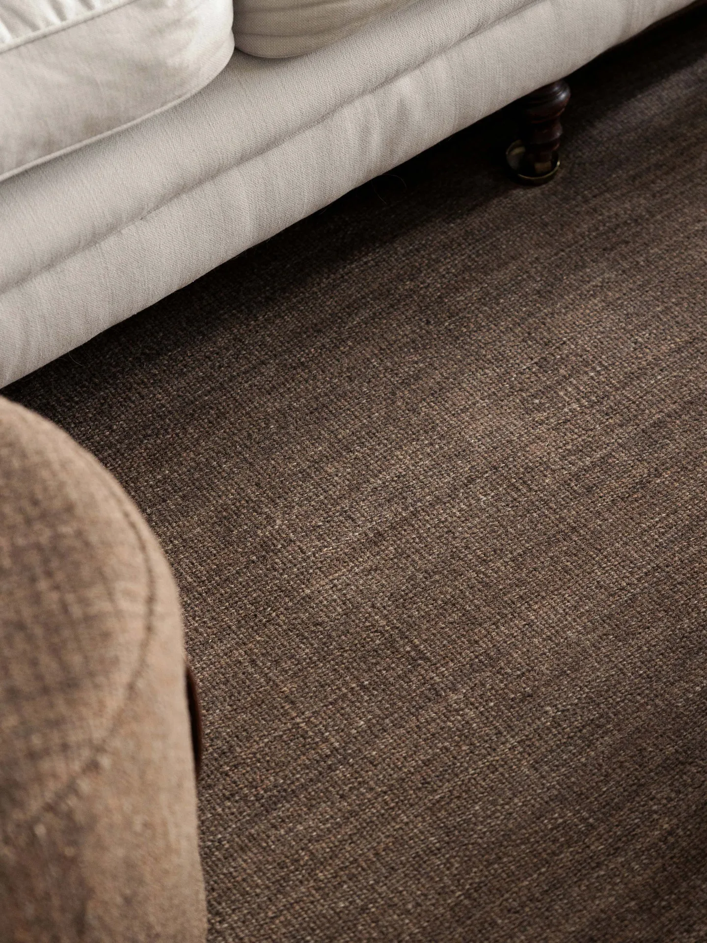 Tappeto Björk marrone grande, 170x240 cm Design House Stockholm