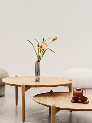 Tavolino da salotto Aria Ø90 cm - Rovere 30 cm - Design House Stockholm