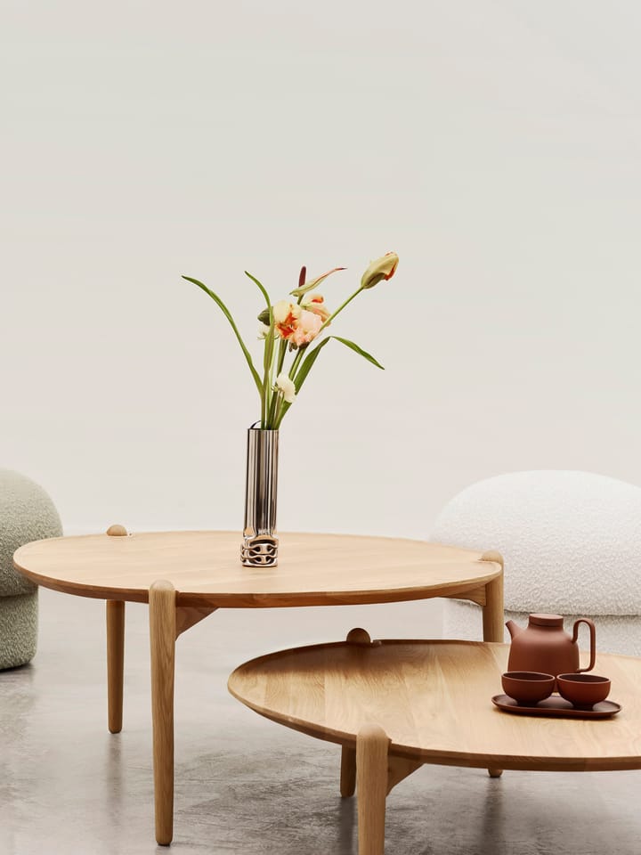 Tavolino da salotto Aria Ø90 cm, Rovere 30 cm Design House Stockholm