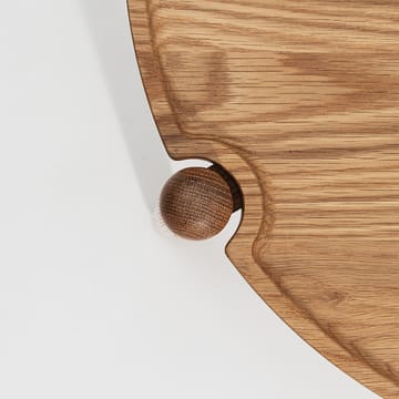 Tavolino da salotto Aria Ø90 cm - Rovere 30 cm - Design House Stockholm
