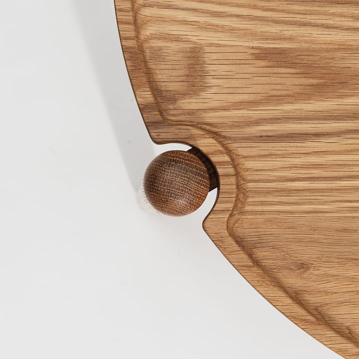 Tavolino da salotto Aria Ø90 cm, Rovere 30 cm Design House Stockholm